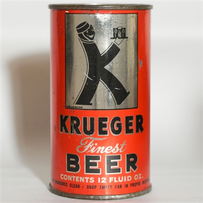 Krueger Beer Flat Top PRODUCTS 90-11