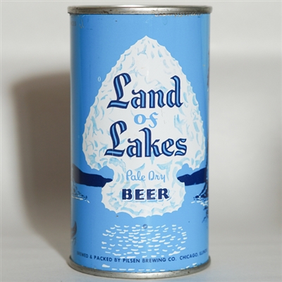 Land of Lakes Beer Flat Top BLUE PILSEN 90-39