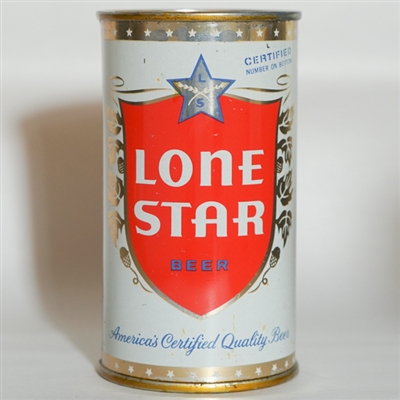 Lone Star Beer Flat Top BRIGHT 92-13