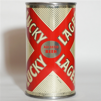 Lucky Lager Beer Flat Top SAN FRAN 93-18