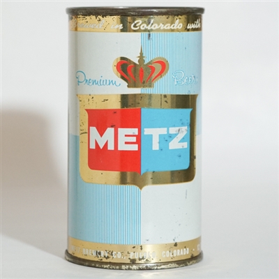 Metz Beer Flat Top WHITE TEXT 99-13