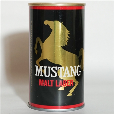 Mustang Lager Beer Pull Tab SWEET 95-27