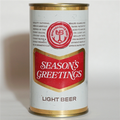 National Bohemian Light Beer Bank Top SEASON GREETINGS 97-3