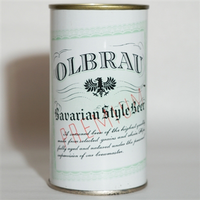 Olbrau Bavarian Style Beer Flat Top NOTHING ON SEAM 104-11