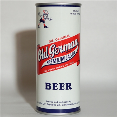 Old German Premium Lager Pull Tab 16 OZ Pint DOUBLE LIDS 158-17