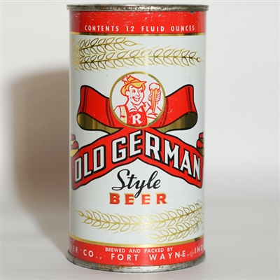 Old German Style Beer Flat Top BRIGHT 106-25