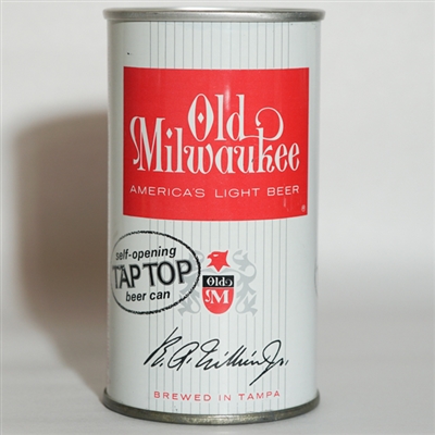 Old Milwaukee Beer Zip Tab SWEET 101-16