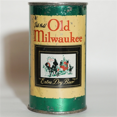 Old Milwaukee Beer Flat Top DNCMT UTAH LID 107-24