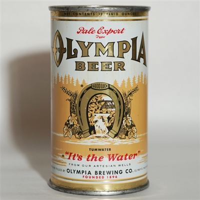 Olympia Pale Beer Flat Top 109-7