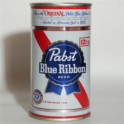 Pabst Blue Ribbon Beer Flat Top CA Continental Can 109-34