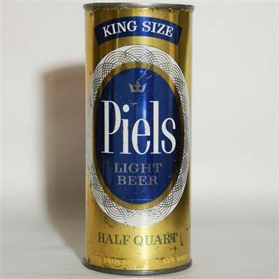 Piels Light Beer 16 OZ Half Quart Flat Top 223-31