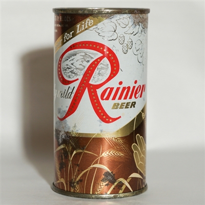 Rainier Beer Special Care Flat Top BROWN SPOKANE 118-29