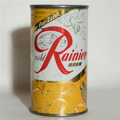 Rainier Beer Special Care Flat Top OFF YELLOW SEATTLE 118-29