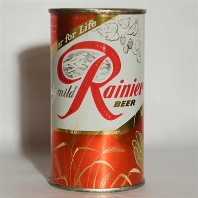 Rainier Beer Special Care Flat Top LIGHT RED 118-29