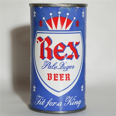 Rex Pale Lager Beer Flat Top SM NATIONAL LOGO 122-31