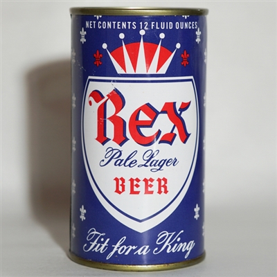 Rex Pale Lager Beer Flat Top 122-33