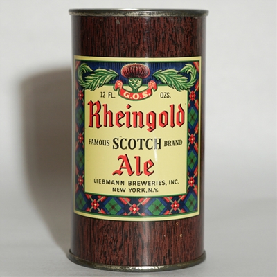 Rheingold Scotch Ale Flat Top OK BLUE 123-26