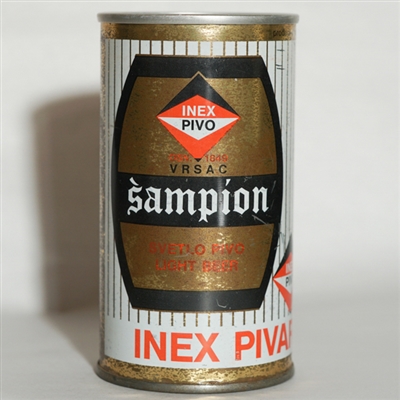 Sampion Light Beer Flat Top YUGOSLAVIA 