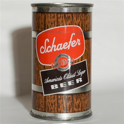 Schaefer Beer Flat Top SILVER 128-4