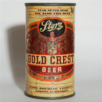 Storz Gold Crest Beer Flat Top 137-16