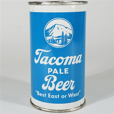 Tacoma Pale Beer Best East or West Flat Top STUNNING 138-7