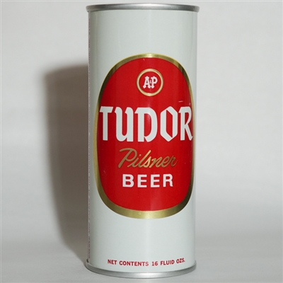 Tudor Pilsner Beer 16 OZ Pull Tab SWEET 168-29