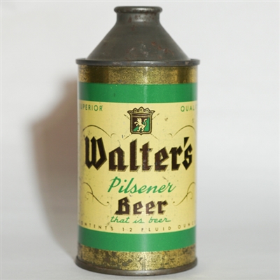 Walter Pilsner Beer Cone Top 188-24