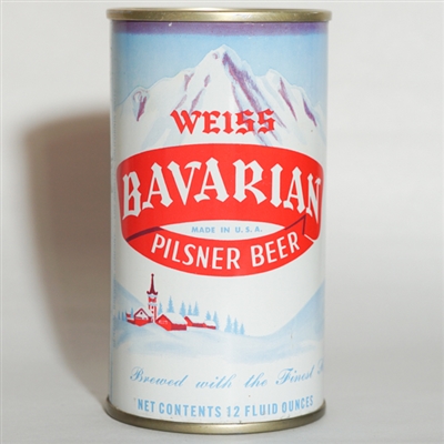 Weiss Bavarian Pilsner Beer Pull Tab GENERAL 38-23