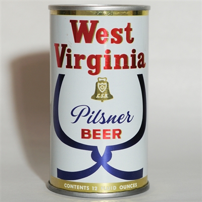West Virginia Pilsner Beer Pull Tab 134-12