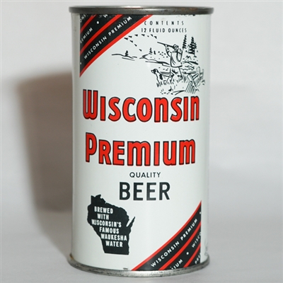 Wisconsin Premium Beer Flat Top ENAMEL 146-27