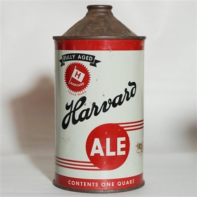 Harvard Ale Cone Top Quart Cone Top LIGHT DULL GRAY 211-17