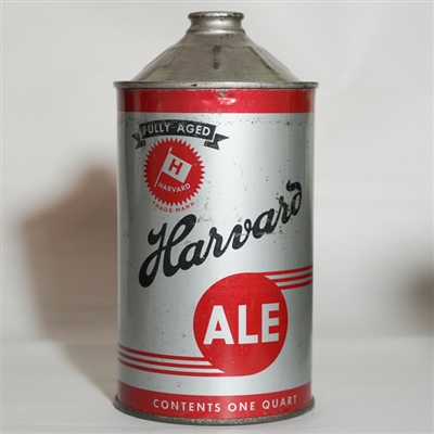 Harvard Ale Cone Top Quart Cone Top SILVER 211-18