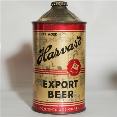 Harvard Export Beer Quart Cone Top SHINY 212-1
