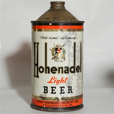 Hohenadel Light Beer Quart Cone Top SWEET 212-4