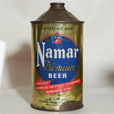 Namar Premium Beer Quart Cone Top SWEET 215-2
