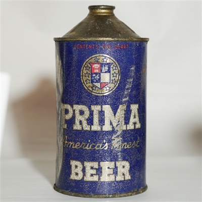 Prima Beer Quart Cone Top 217-14