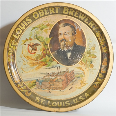 Louis Obert Brewery Serving Tray 