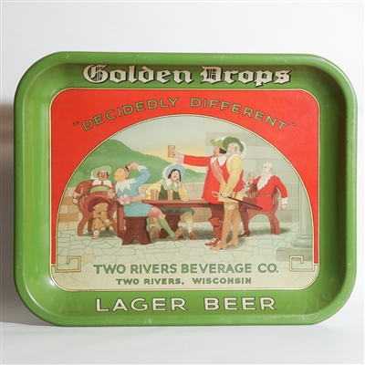 Golden Drops Pre-prohibition Serving Tray 