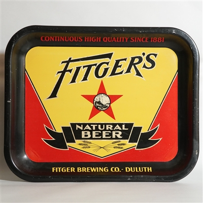 Fitgers Beer Serving Tray Minnesota