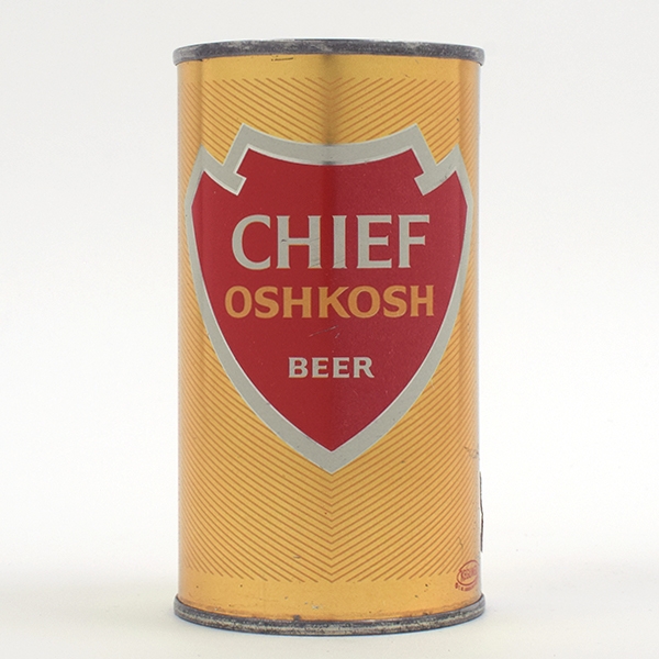 Lot Detail Chief Oshkosh Beer Flat Top 49 25