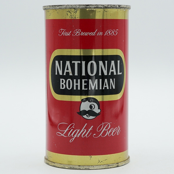 National Bohemian Light Beer Flat Top 102-7