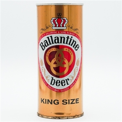 Ballantine Beer 16 OZ Pint Zip Tab SHARP 138-26