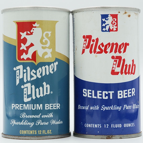 Pilsner Club Beer Pull Tab LOT OF TWO STORZ