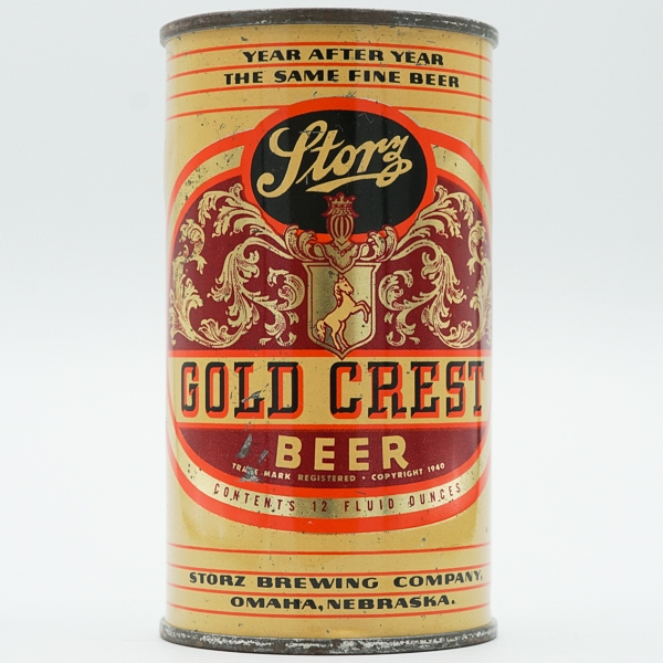 Storz Gold Crest Beer DNCMT LID 137-16