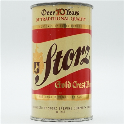 Storz Gold Crest Beer OVER 70 YEARS 137-17