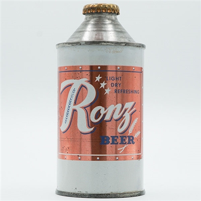 Ronz Beer Cone Top SCARCE 182-9