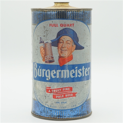 Burgermeister Pale Beer Snap Cap Quart 205-2