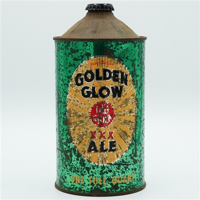 Golden Glow XXX Ale Quart Cone Top 211-1