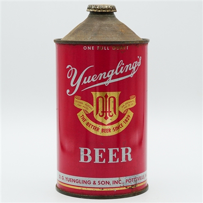 Yuengling Beer Quart Cone Top NON IRTP 221-5