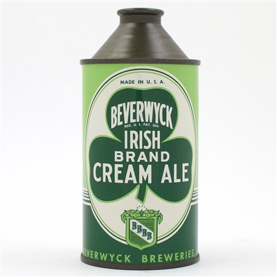 Beverwyck Irish Brand Ale Cone Top 152-8